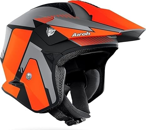 AIROH - TRR S PURE ORANGE MATT HULLS – 3 – Maximomoto PT