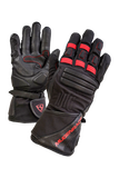 MUGENRACE PRIMO Motocicleta Longas Luvas Preto Vermelho