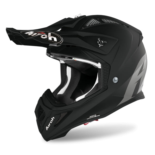 AIROH - CASCOS AVIATOR ACE COLOR BLACK MATT – 1 – Maximomoto PT