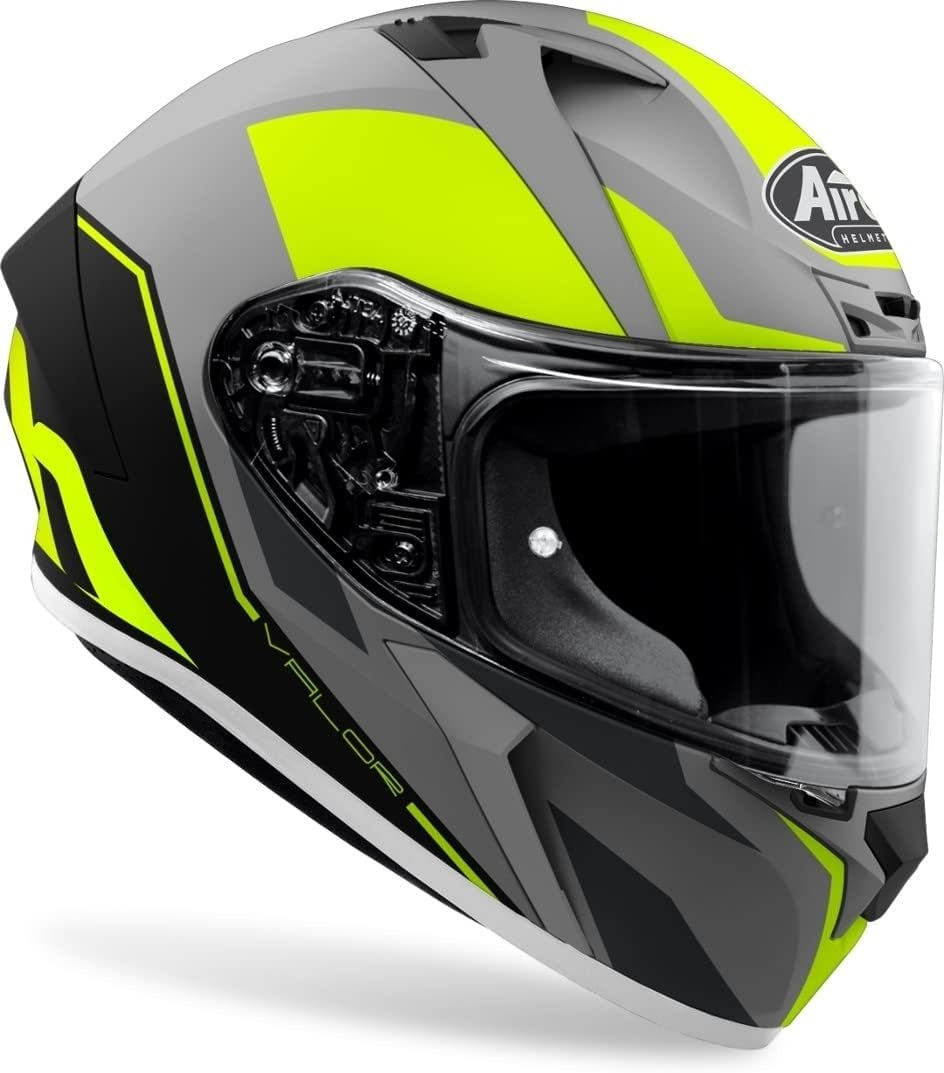 AIROH - CASCOS VALOR WINGS YELLOW MATT – 3 – Maximomoto PT