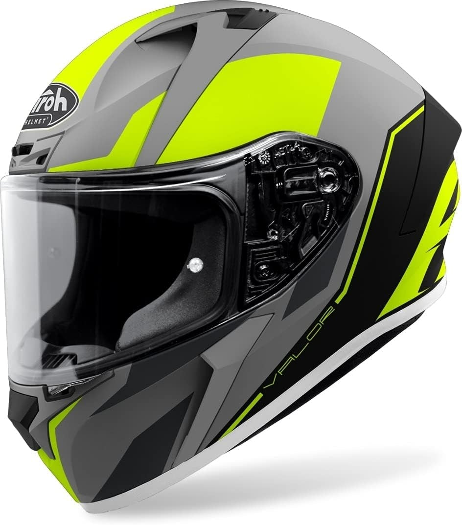 AIROH - CASCOS VALOR WINGS YELLOW MATT – 4 – Maximomoto PT