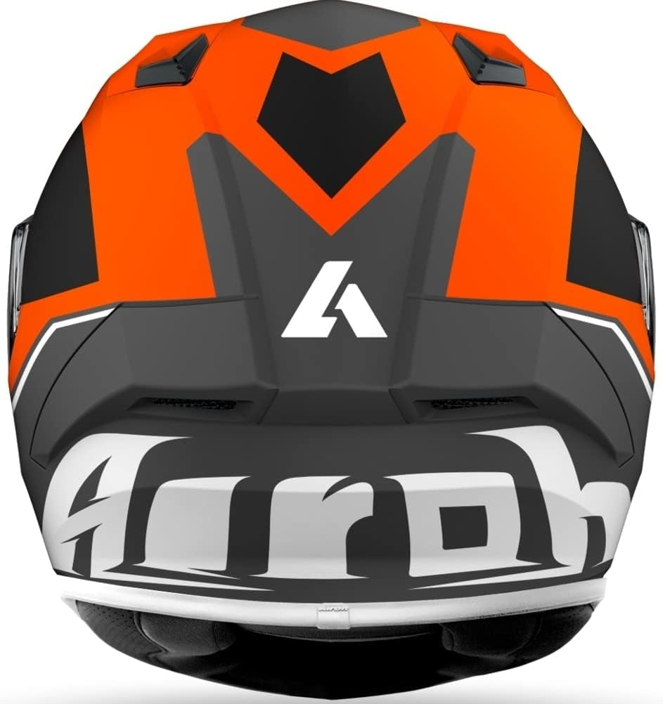 AIROH - CASCOS VALOR WINGS ORANGE MATT – 2 – Maximomoto PT