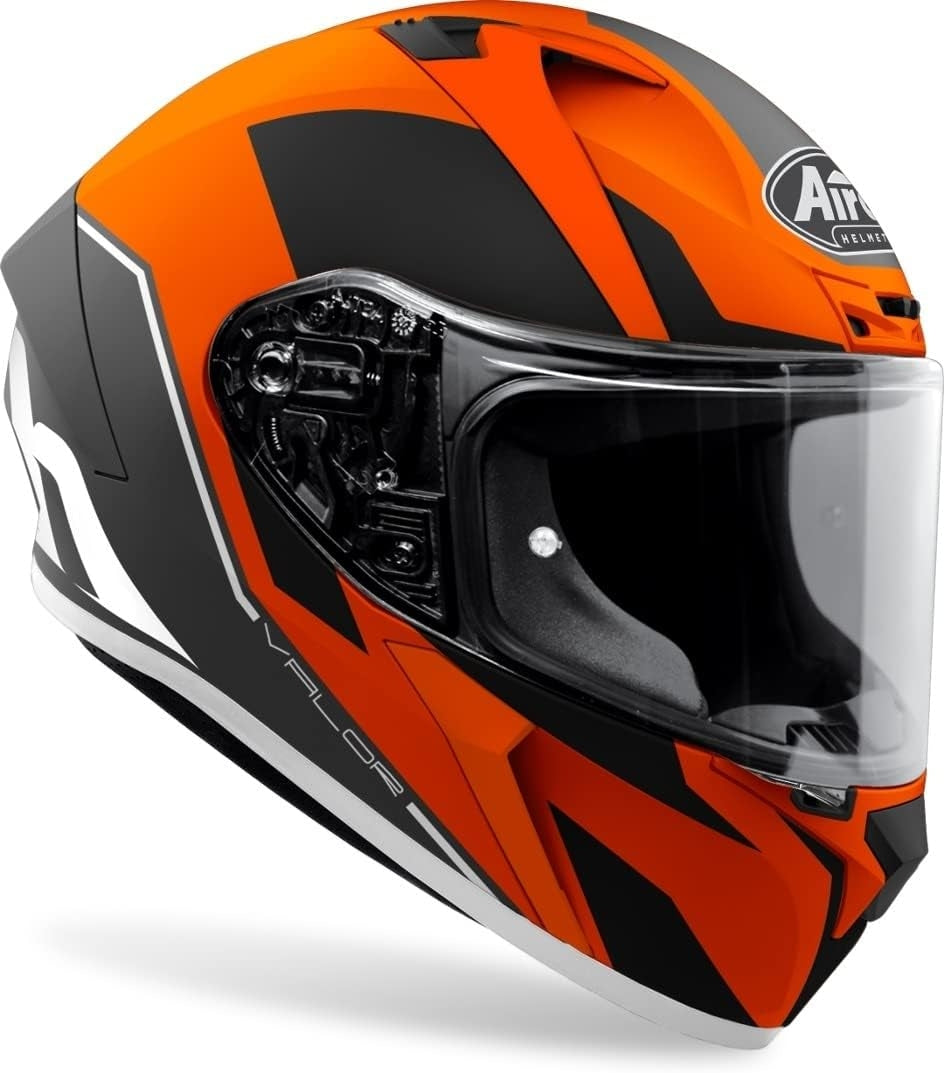 AIROH - CASCOS VALOR WINGS ORANGE MATT – 3 – Maximomoto PT