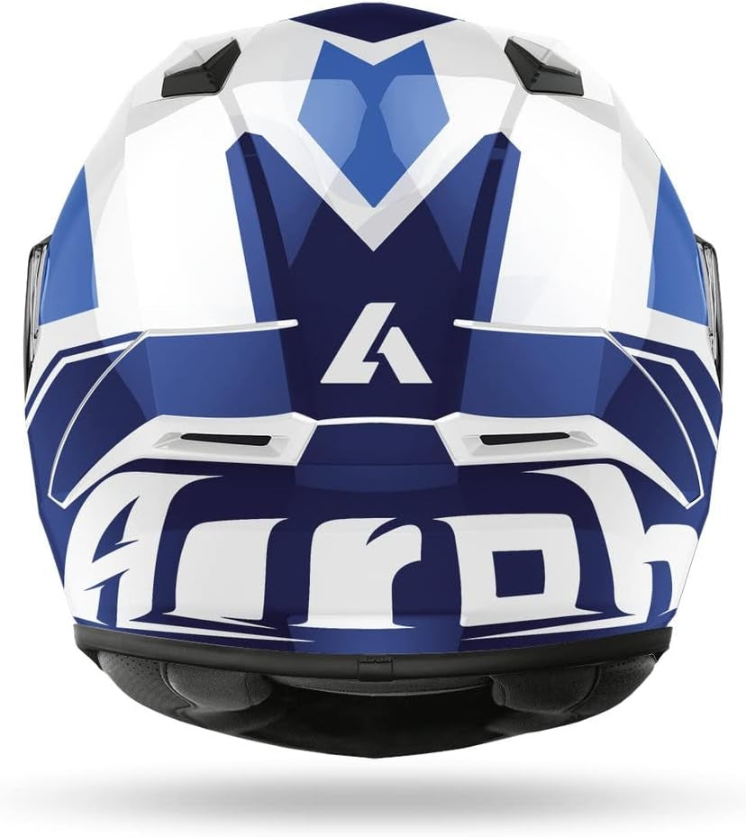 AIROH - CASCOS VALOR WINGS BLUE GLOSS – 2 – Maximomoto PT