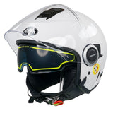 AIROH - CASCOS HELIOS COLOR WHITE GLOSS