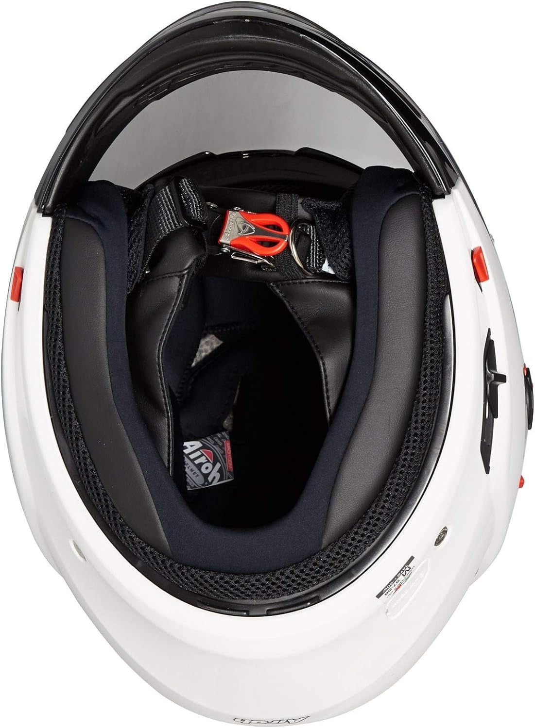 AIROH - CASCOS EXECUTIVE COLOR WHITE GLOSS – 4 – Maximomoto PT