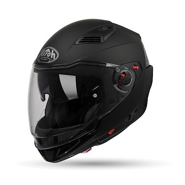 AIROH - CASCOS EXECUTIVE COLOR BLACK MATT – 1 – Maximomoto PT