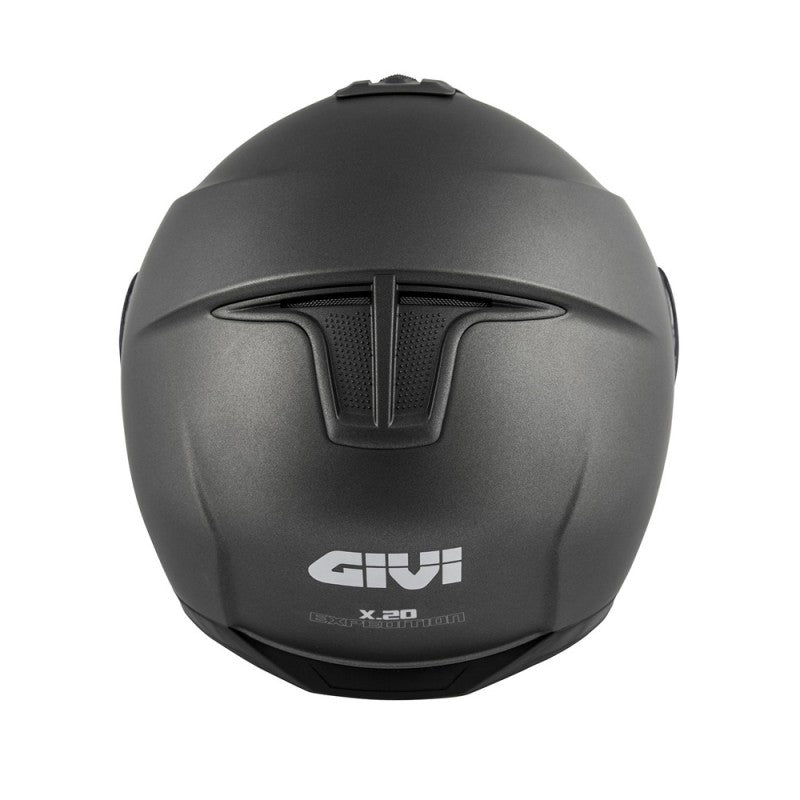 GIVI X.20 EXPEDITION MOTO MODULAR HELMET SOLID MATTE TITANIUM – 2 – Maximomoto PT