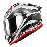 GIVI 50.8 BRAVE Moto Integral Casco Blanco Titanio Negro