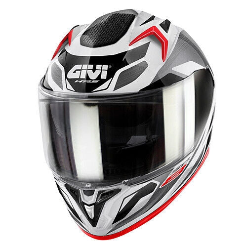 GIVI 50.8 BRAVE Moto Integral Casco Blanco Titanio Negro – 3 – Maximomoto PT