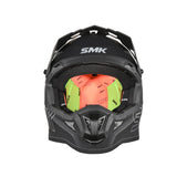 SMK ALLTERRA MOTO MOTOCROSS CAPACETE PRETO MATE (MA260)