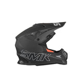 SMK ALLTERRA MOTO MOTOCROSS CAPACETE PRETO MATE (MA260)