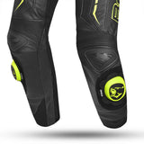 BELA ROCKET MIX KANGAROO 2 PC Fatos De Moto Homem Preto Amarillo Fluro