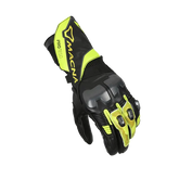 MACNA PROTEGO MEN'S MOTORCYCLE LEATHER GLOVES BLACK YELLOW – Maximomoto PT