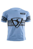 MUGENRACE T-MNR-2433 TSHILD Camiseta Algodão Bebé Azul
