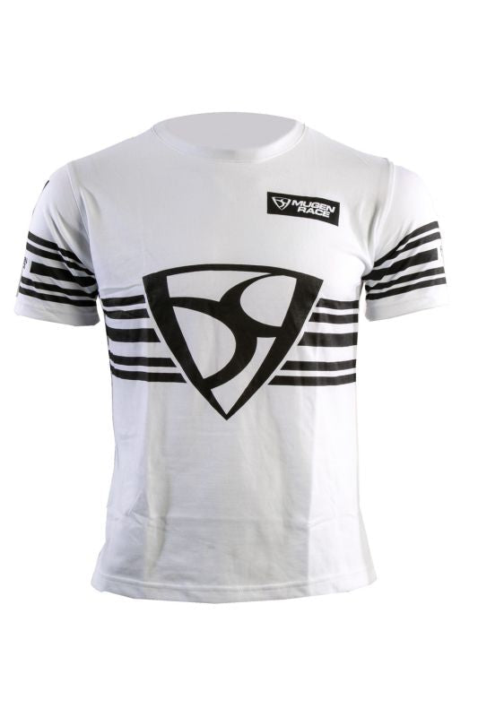 MUGENRACE T-MNR-2433 TSHILD Camiseta Algodão Branco