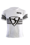 MUGENRACE T-MNR-2433 TSHILD Camiseta Algodão Branco