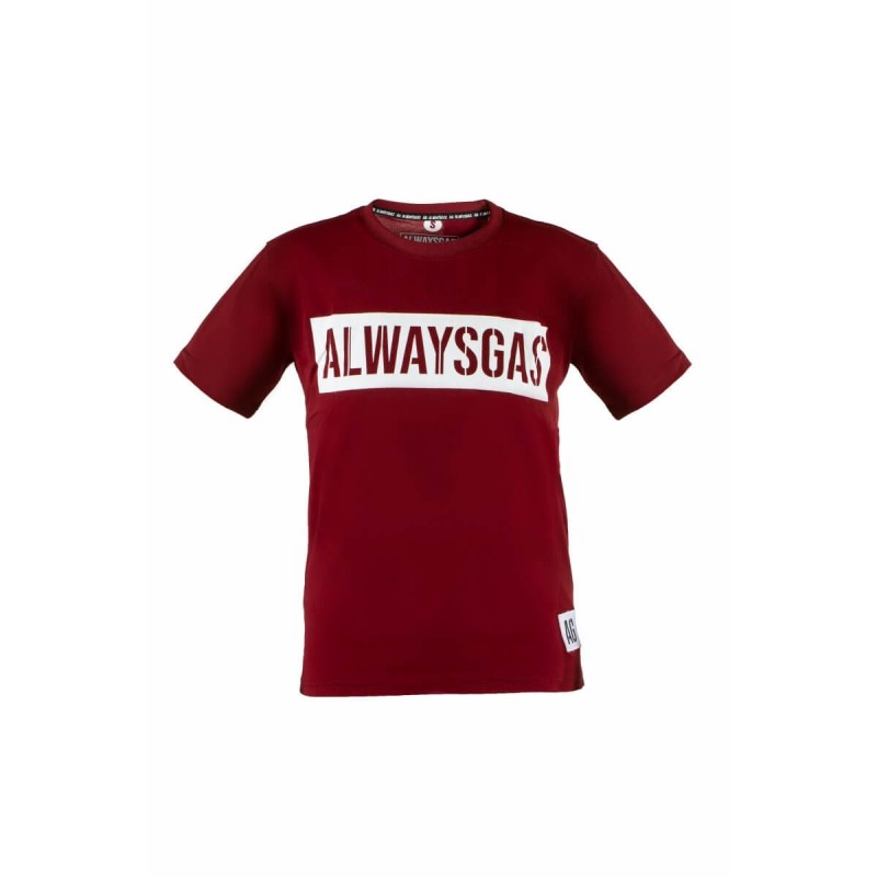 ALWAYSGAS SOLID RED SHIRT – 1 – Maximomoto PT