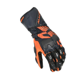 MACNA POWERTRACK MOTORCYCLIST MEN'S GLOVES ORANGE BLACK DARK BLUE – Maximomoto PT