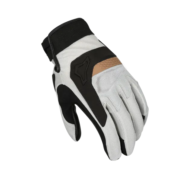 MACNA CONGRA MOTORCYCLE ADVENTURE TOURING GLOVES GRAY BLACK BROWN – 1 – Maximomoto PT