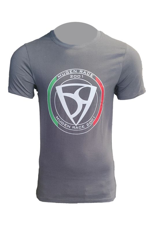 MUGENRACE T-MNR-2323 TRAP Camiseta Algodão Cinza