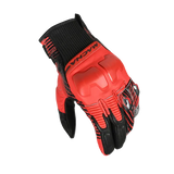 MACNA ULTRAXX HOMEM MOTOCICLETA ESPORTES LUVAS PRETAS VERMELHAS