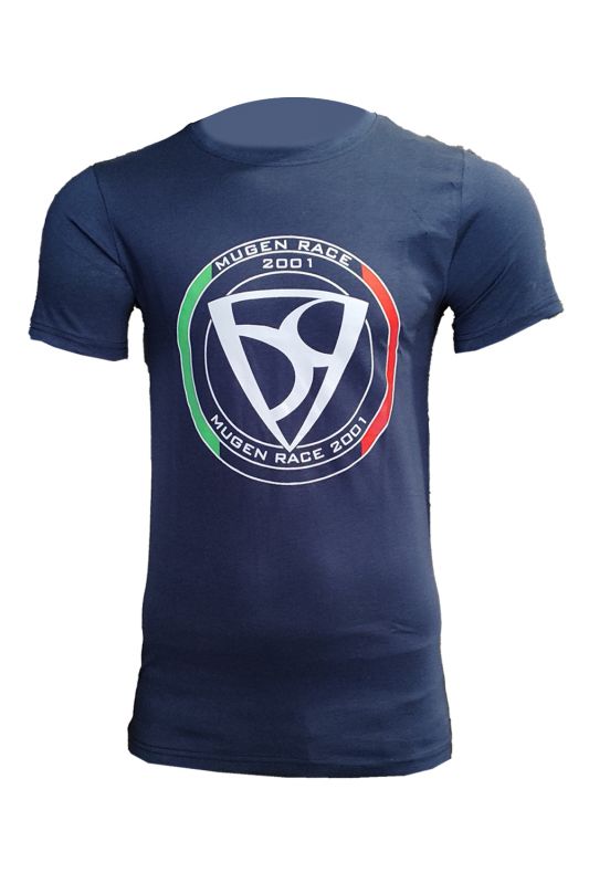 MUGENRACE T-MNR-2323 TRAP Camiseta Algodão Azul Marinho