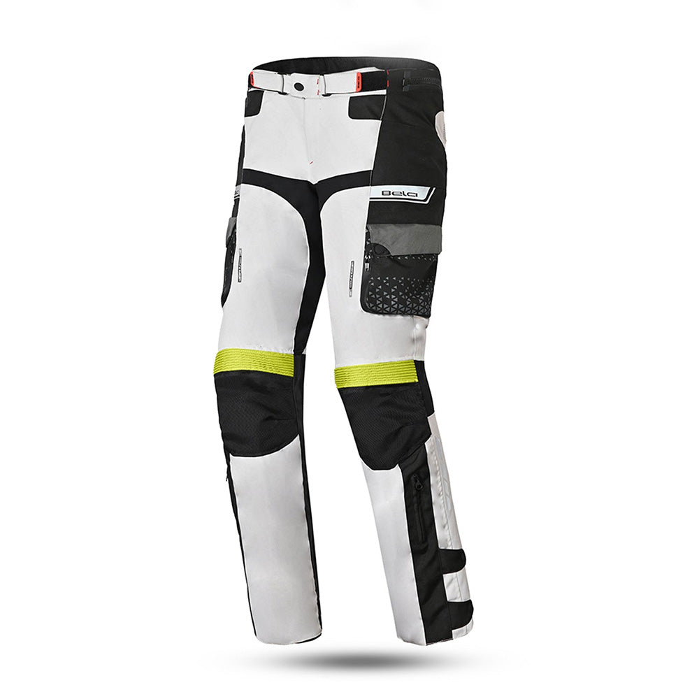 BELA CROSSROAD EXTREME WP Moto Textil Pants Fluorescent Yellow Ice Gray – 1 – Maximomoto PT