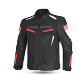 BELA SPRINTER Moto Textil Casaco Preto Vermelho