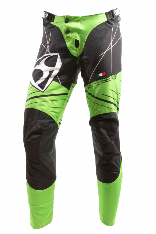 MUGENRACE CR-2497 HAMMER CROSS CALÇAS TÊXTEIS PRETA AMARELA