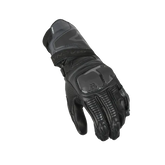 MACNA THUNDER MOTORCYCLE LEATHER BLACK GLOVES – Maximomoto PT