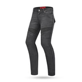BELA ROSEKIN Denim Jeans Moto Senhora Calcas CE Vaquero Preto