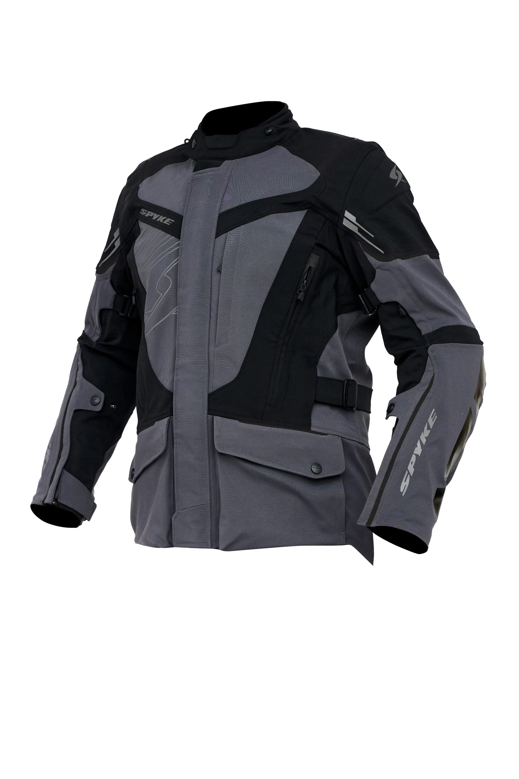 SPYKE - ARTICA DRY TECNO JACKET DARK GRAY/BLACK - SECURTEX MOTOR S.L (t/a MaximoMoto)