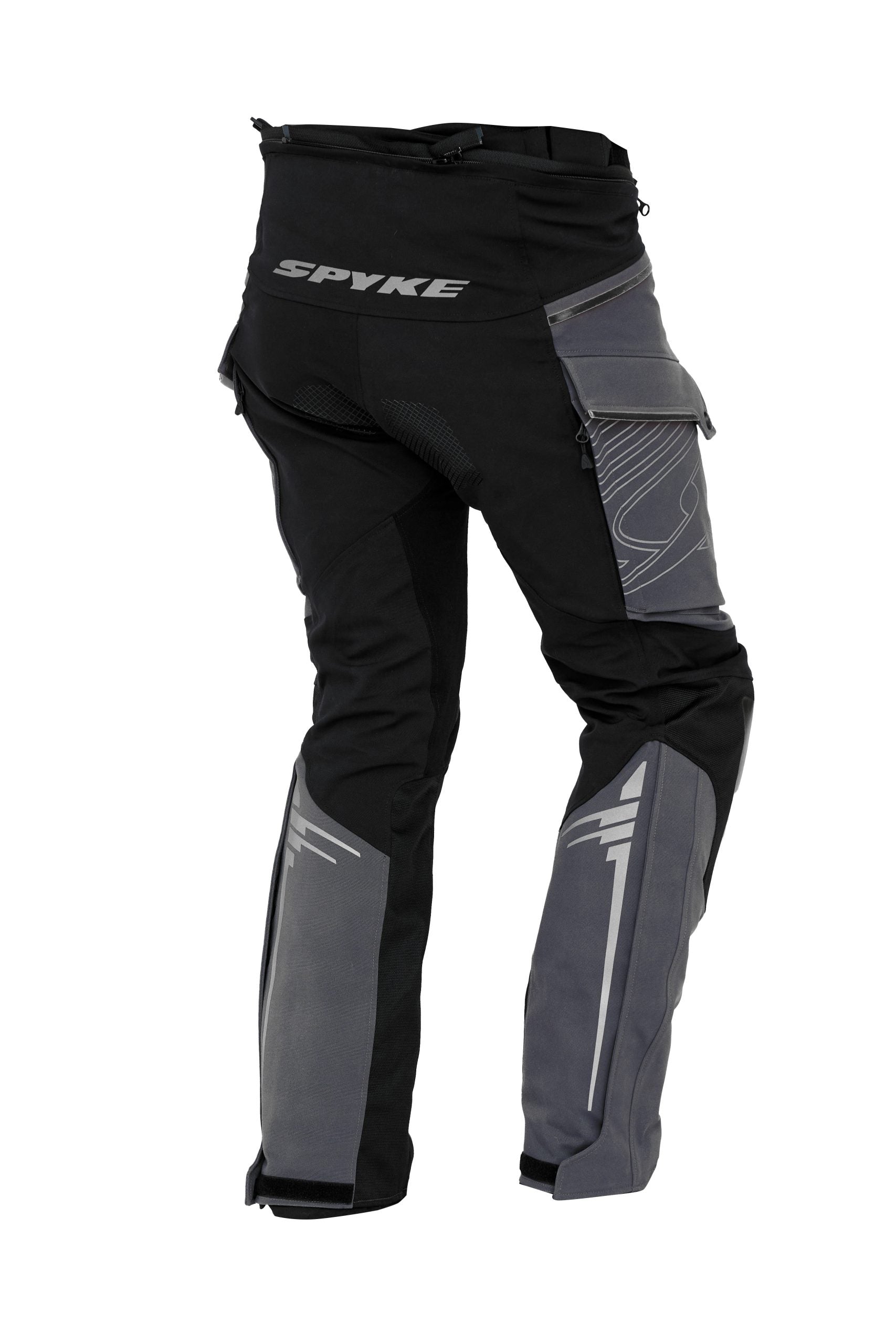 SPYKE - ARTICA DRY TECNO PANTS DARK GRAY/BLACK - SECURTEX MOTOR S.L (t/a MaximoMoto)