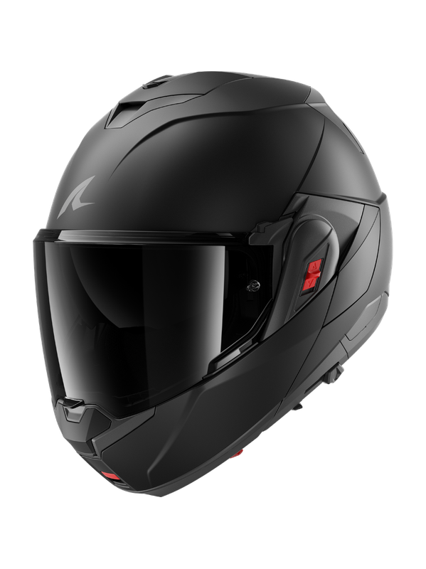 SHARK OXO DARK SHADOW ABATIBLE CASCO NEGRO MATE – 1 – Maximomoto PT