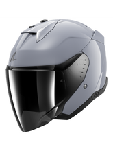 Shark Skwal I3 Dark Shadow Urban Touring jet Silver hull – Maximomoto PT
