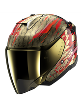 Shark SKWAL i3 JET Venum Casco Negro Rojo Dorado – Maximomoto PT