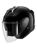 SHARK SKWAL I3 BLANK CAPACETE ABERTO MOTO PRETO (maximomotpt)