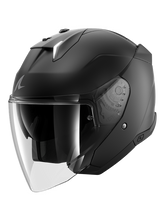 SHARK SKWAL I3 JET BLANK ON-ROAD MOTORCYCLE MATT BLACK HULL – Maximomoto PT