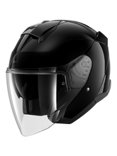 SHARK SKWAL JET BLANK MOTORCYCLE CARA OPEN CASCO NEGRO – Maximomoto PT
