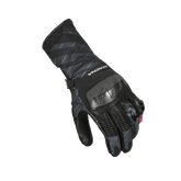MACNA KROWN MULHER MOTOCICLISTA COURO LUVAS PRETAS – Maximomoto PT