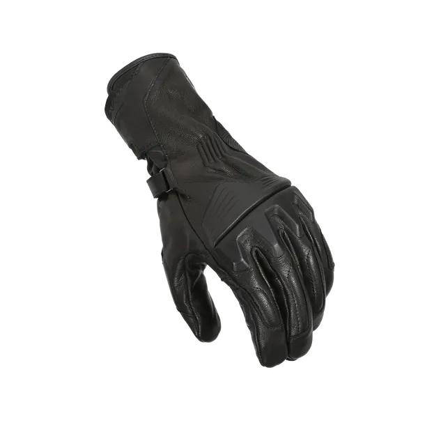 MACNA TRIVOR MOTOCICLETA COURO LUVAS PRETAS – 1 – Maximomoto PT