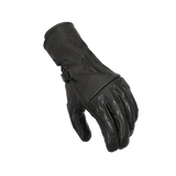 MACNA TRIVOR MOTOCICLETA COURO LUVAS PRETAS