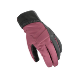 MACNA DAUNTA RTX MULHER MOTOCICLETA AVENTURA LUVAS PRETAS VERMELHA