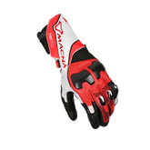MACNA PROTEGO MEN'S MOTORCYCLE LEATHER GLOVES WHITE RED BLACK – Maximomoto PT