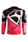 MUGENRACE CR-MNR-2492 HEMY CRUZ Camisa Preto Vermelho