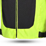 R-TECH SPIRAL MESH Moto Casacos Amarelo Preto Vermelho Fluorescente