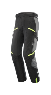 IXON MIDGARD PT MOTO PANTALONES GRIS AMARILLO BRILLANTE
