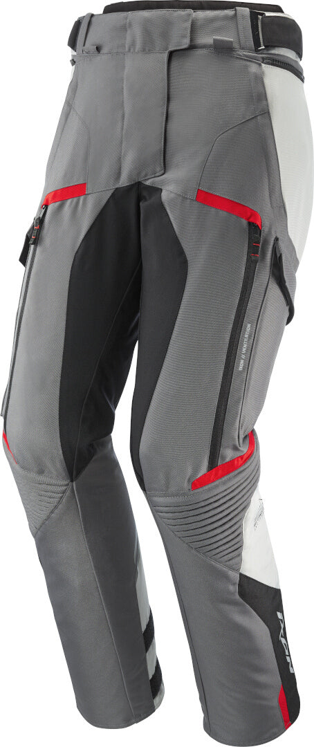 IXON MIDGARD PT L MOTO PANTALONES GRIS NEGRO ROJO – 1 – Maximomoto PT