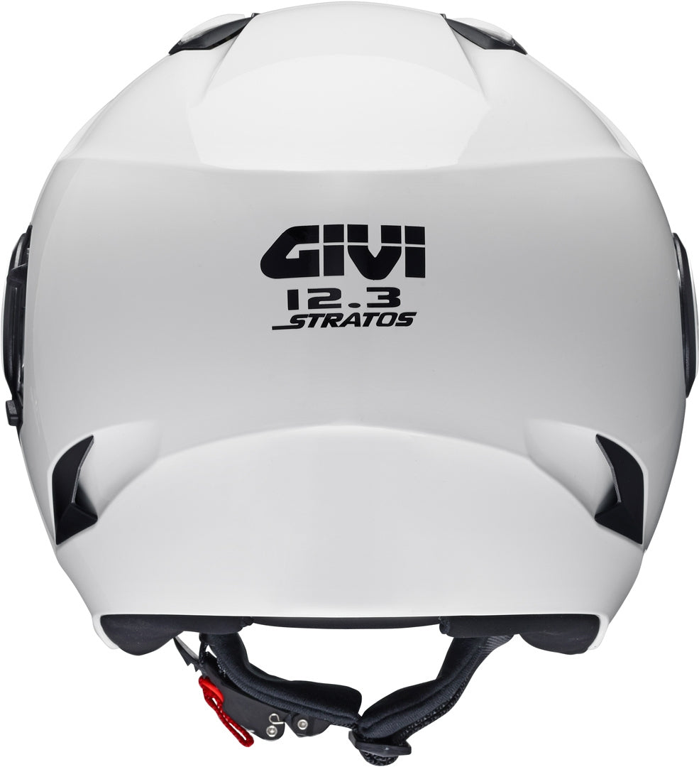 GIVI 12.3 STRATOS Aberto Scooter Jet Capacete Solid Blanco – 2 – Maximomoto PT
